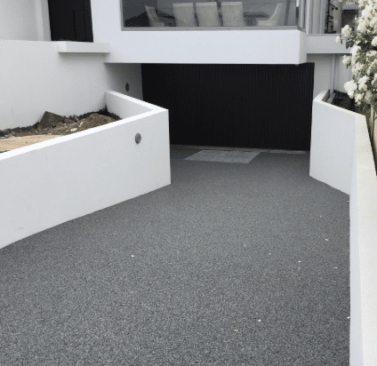 Our resin bound permeable paving