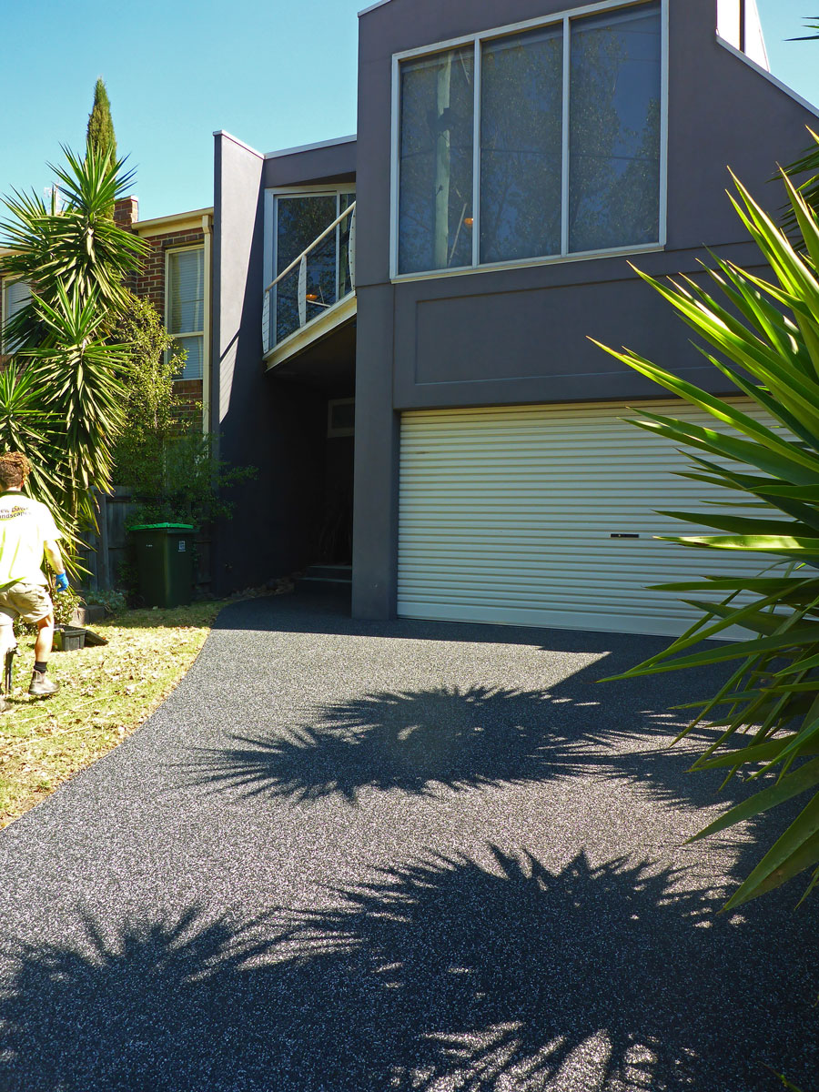 Driveway Resurfaced with Permeable Paving