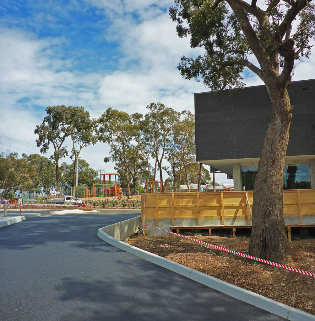 Permeable Paved Road