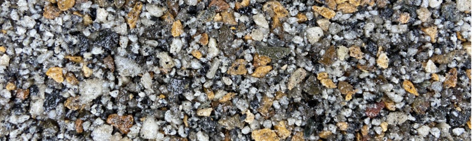 Rockpool coloured permeable paving