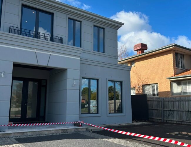 Display Home Permeable Paving – Forest Hill